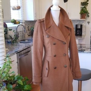 Super soft brown pea coat